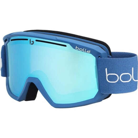 bolle Accessories - Bolle Ski Goggles Maddox 22045 Blue with Blue Lens Cat S2 Fit Medium NEW [jb]